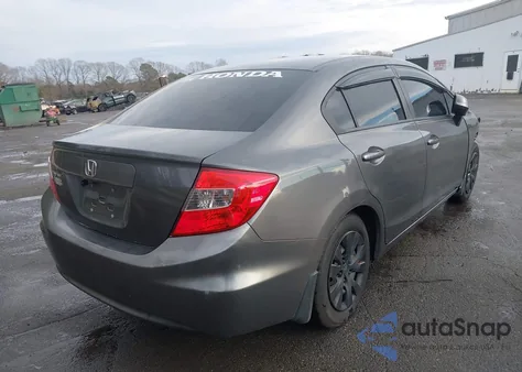 2012 Honda Civic Lx z USA, uszkodzony, nr VIN 2HGFB2F57CH515193